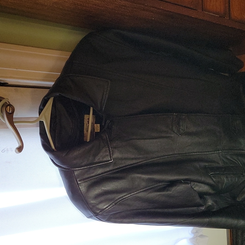 Sonoma Lambskin Leather Coat